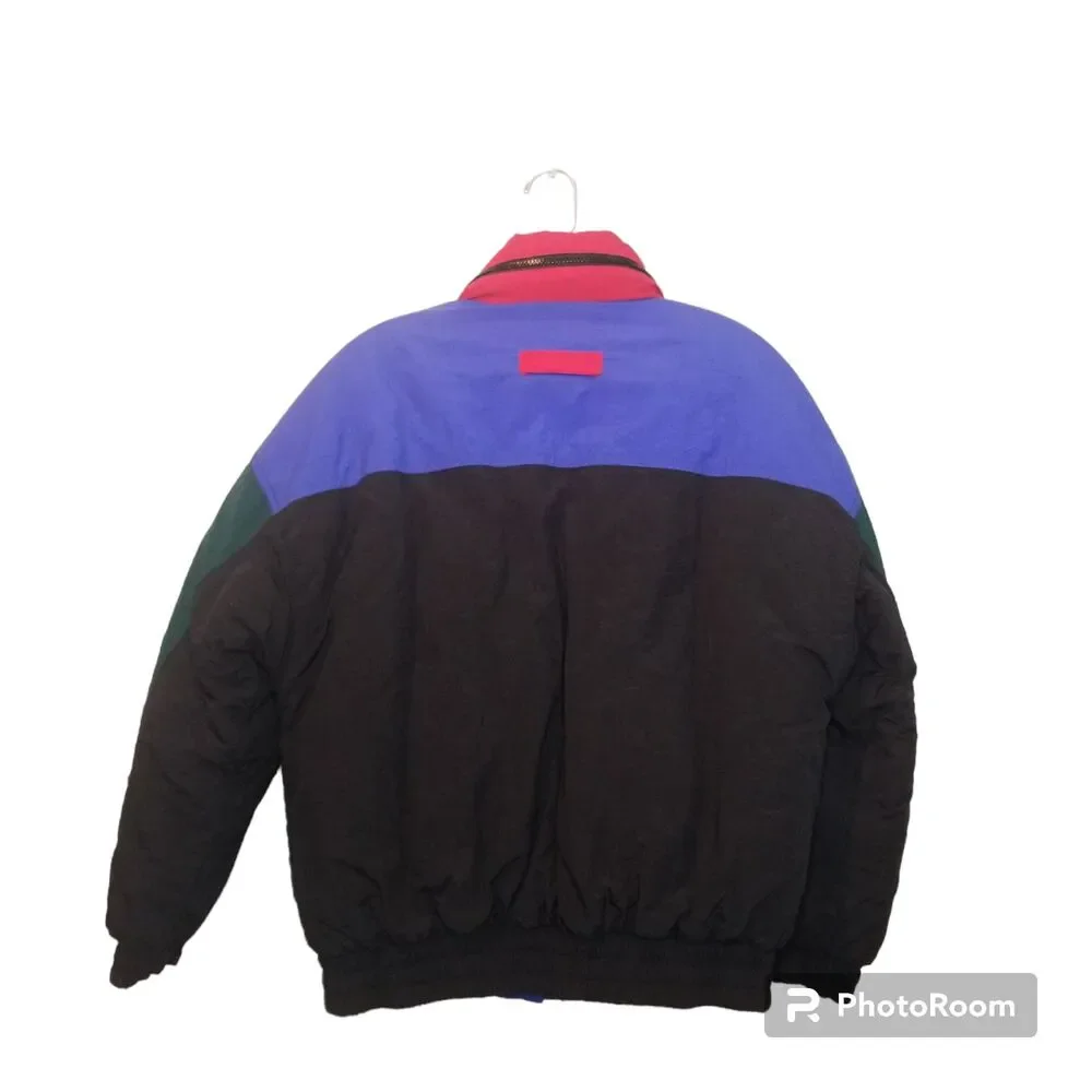 Vintage 90s Boys Snow Jacket Sz L Below Zero  Sz L Skiing Resort Winter - Picture 2 of 12